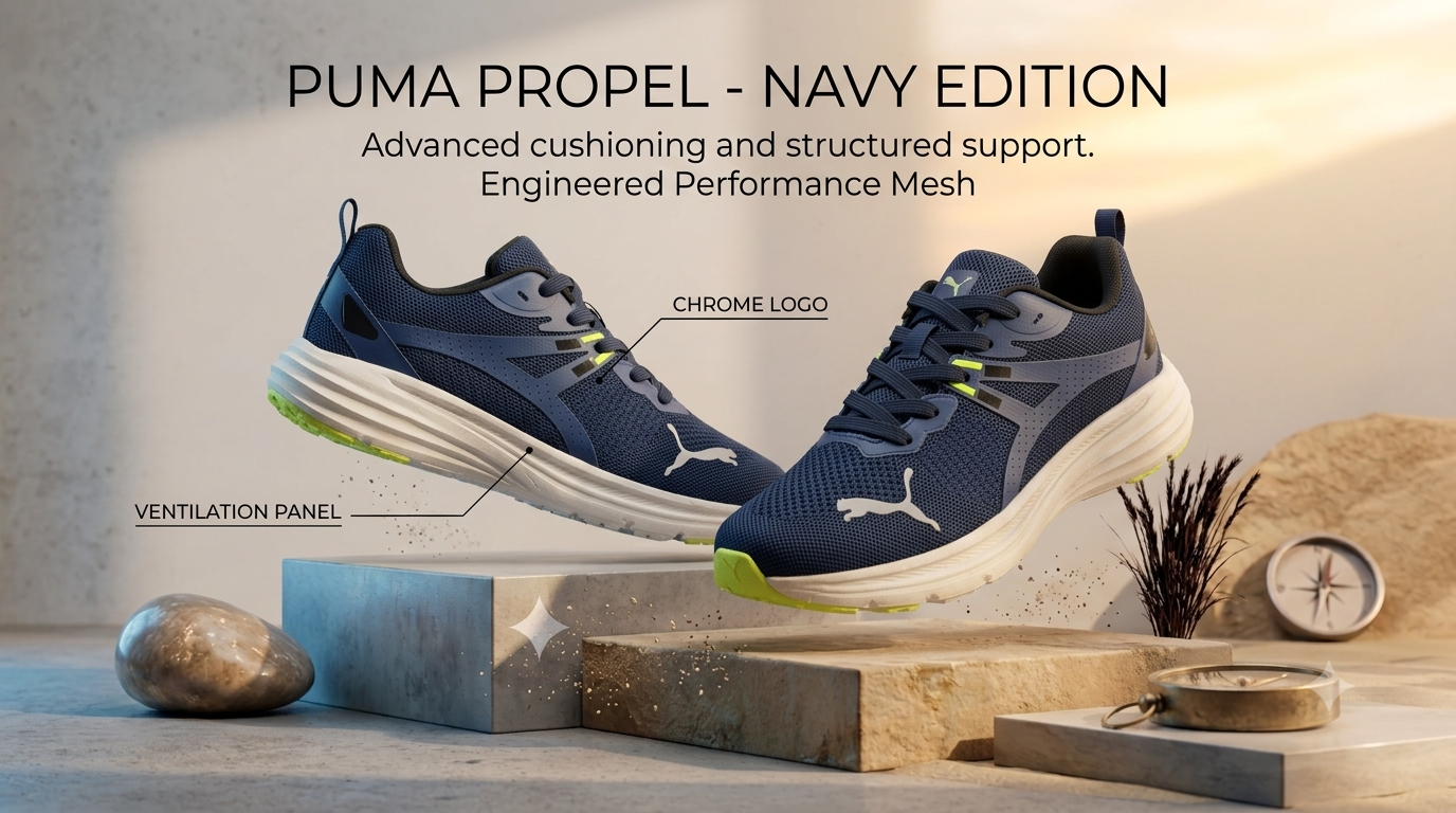 Puma men velocity nitro 3 ocean topic- lime-pow-p