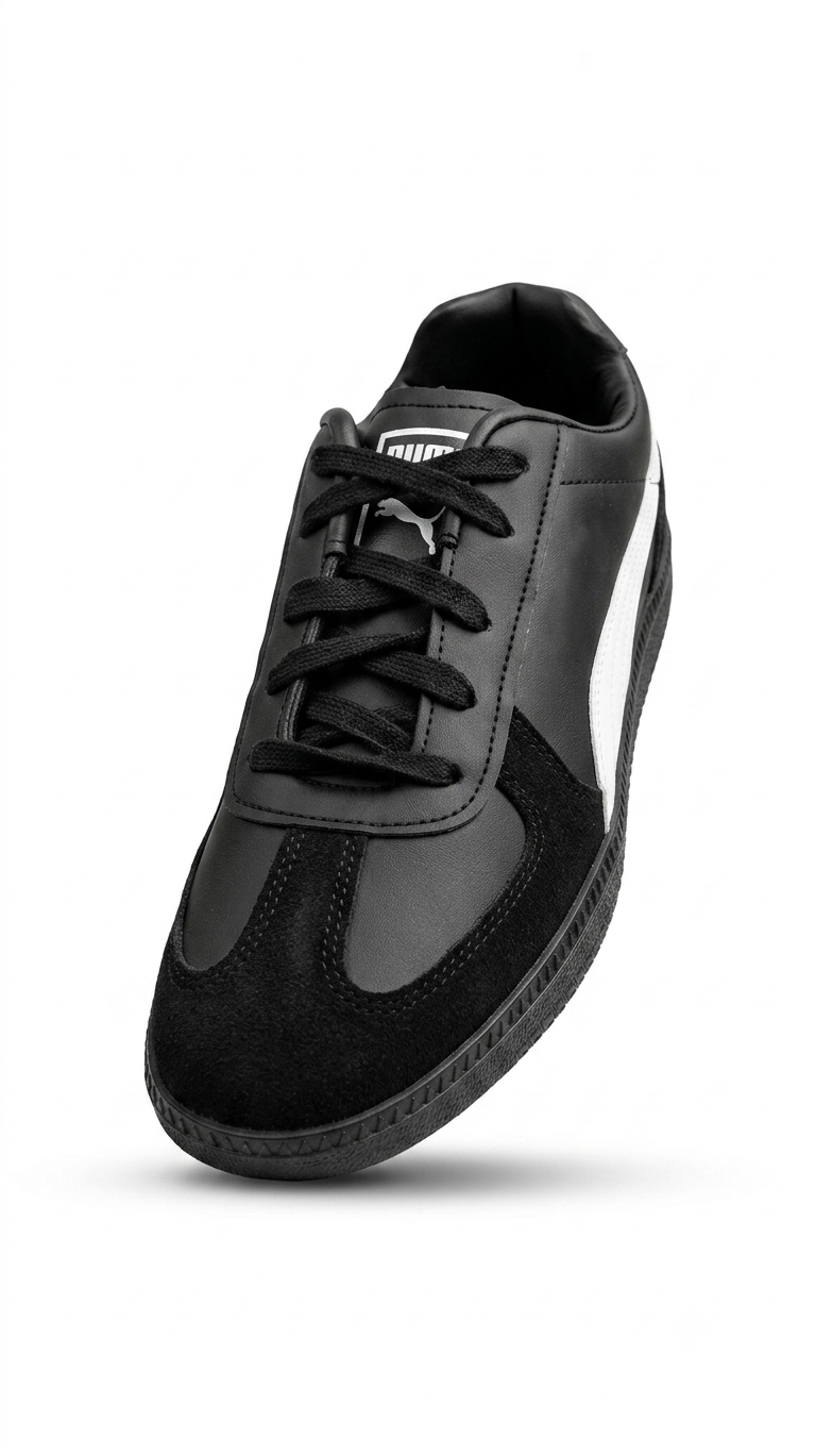 Puma Palermo (Black & White) Unisex