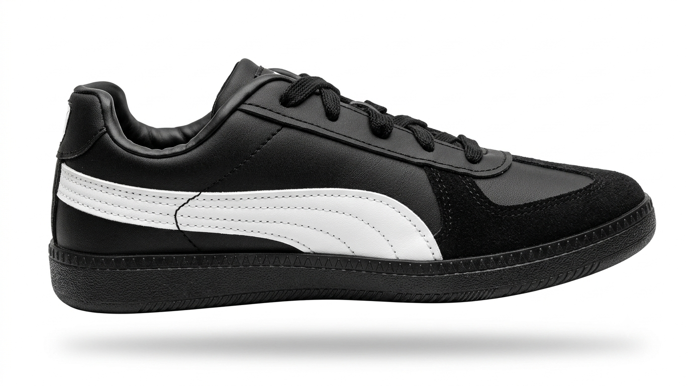 Puma Palermo (Black & White) Unisex