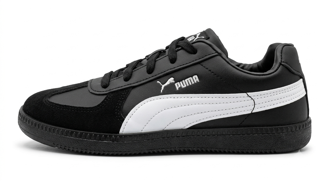 Puma Palermo (Black & White) Unisex