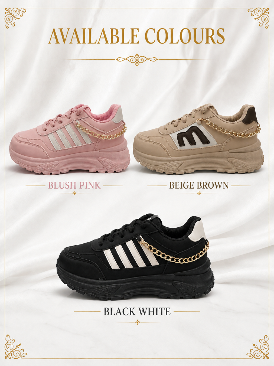 Korean Style Chunky Sneakers Women