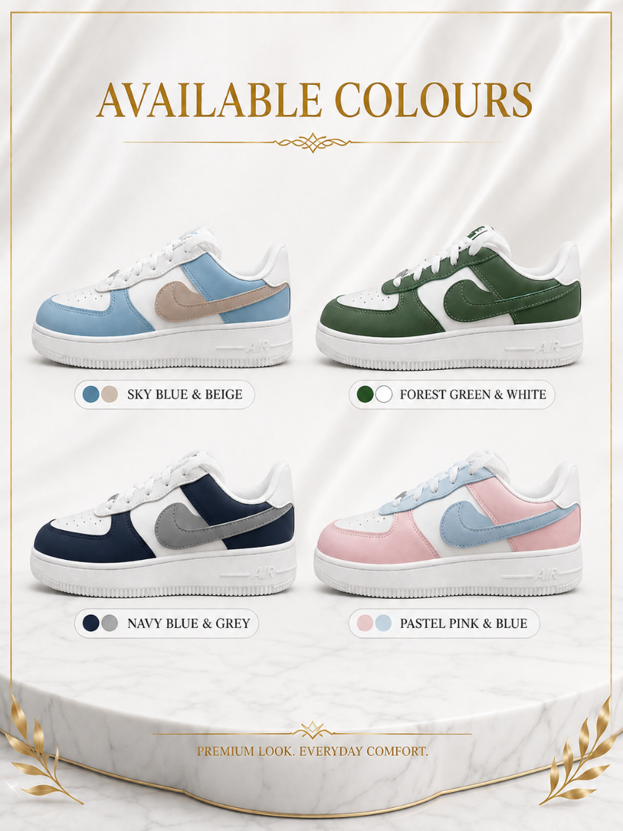 Nike Air Women Color Blue Pink Green Sky Blue
