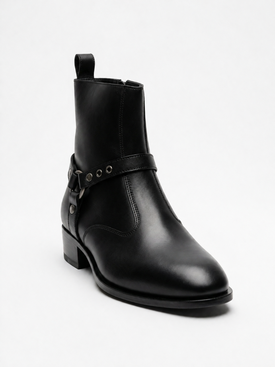 Mens Chelsea Boots Leather Dress Boots