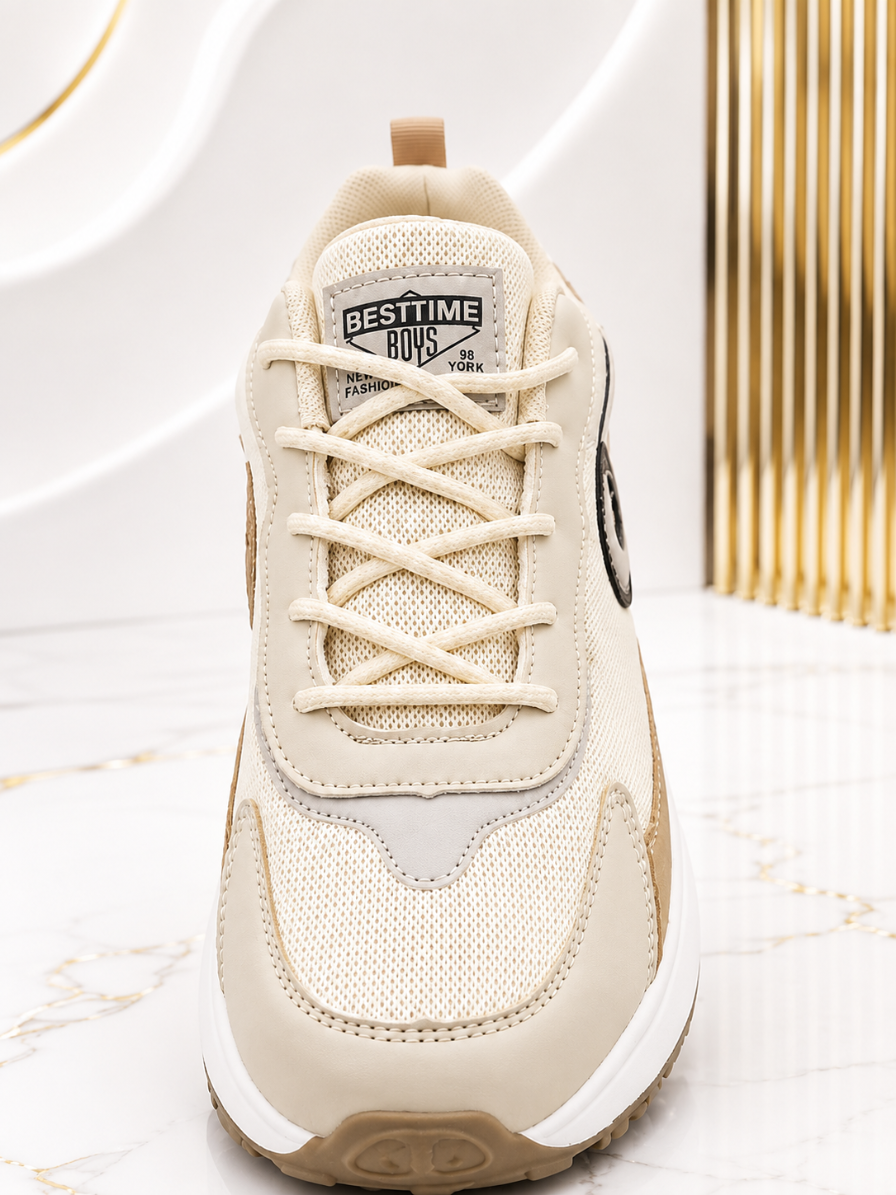 Suptromo Cushion Stride Breathable Memory Foam Sneaker For Men