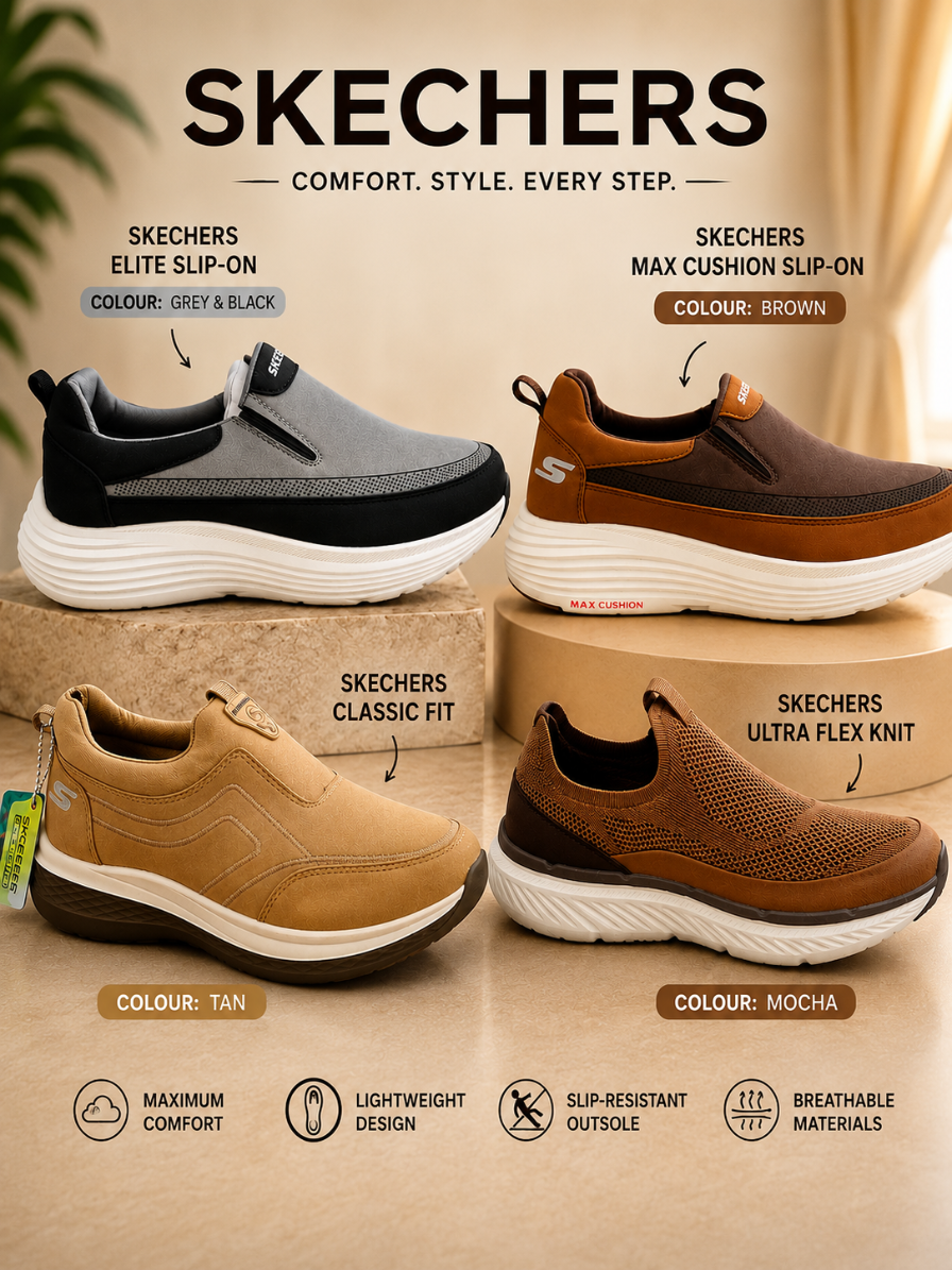 Ultimate Comfort Max Cushioning Skechers with Medicated Sole