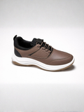 Sneaker Shoes Khaki Premium Leather
