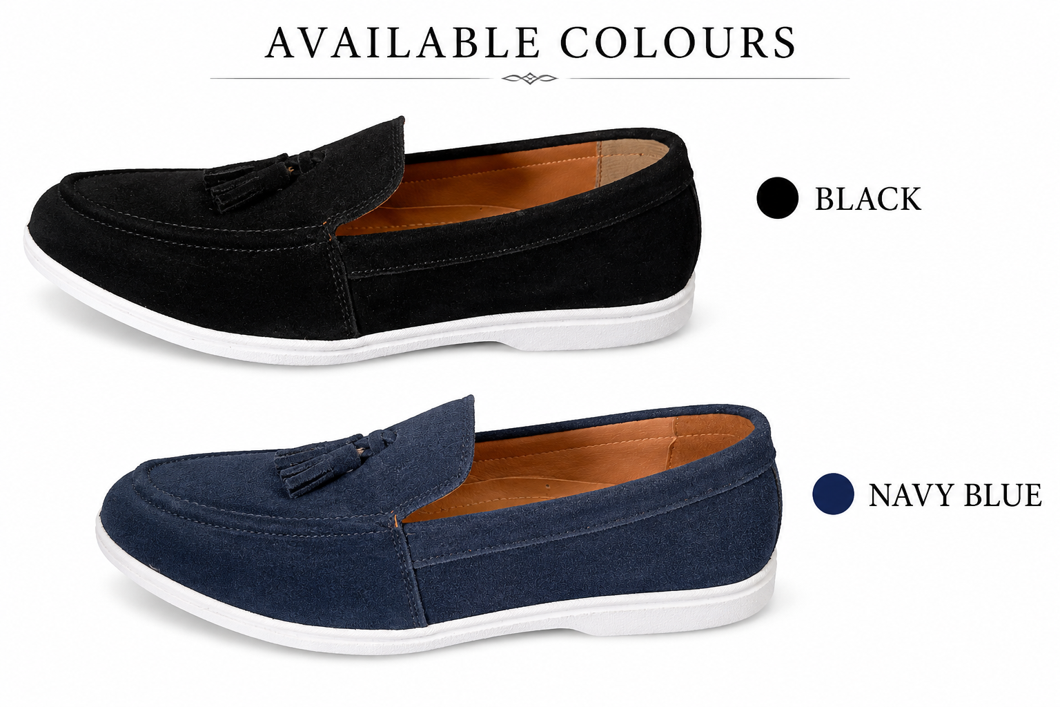 DAN Tassel Cup Sole Loafers for Men