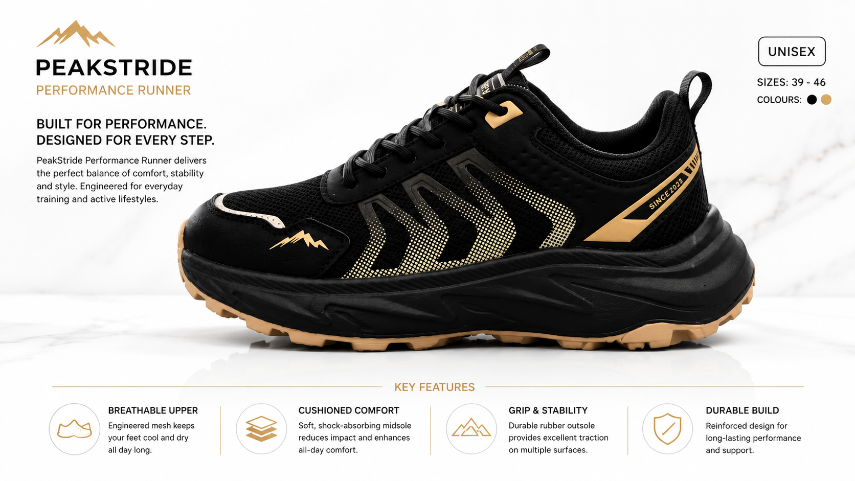 Peakstride Runner Shoes