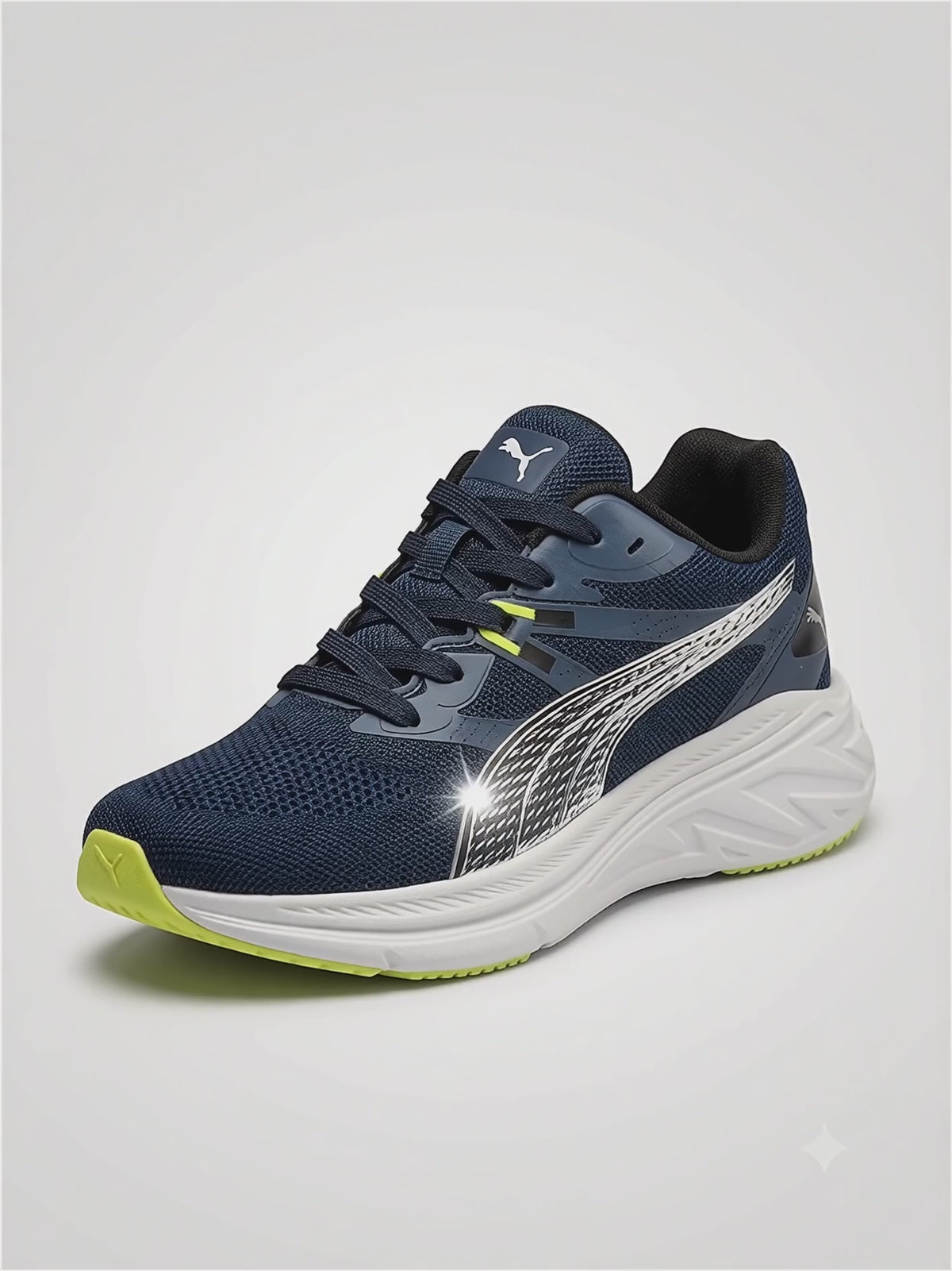 Puma Men Velocity Nitro 3 Ocean Topic (Lime-pow-p)